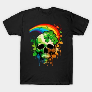 Rainbow skull T-Shirt